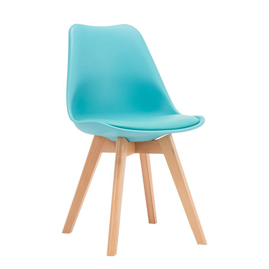 [GHẾ CAFE - GHẾ ĂN] Ghế Eames đệm da