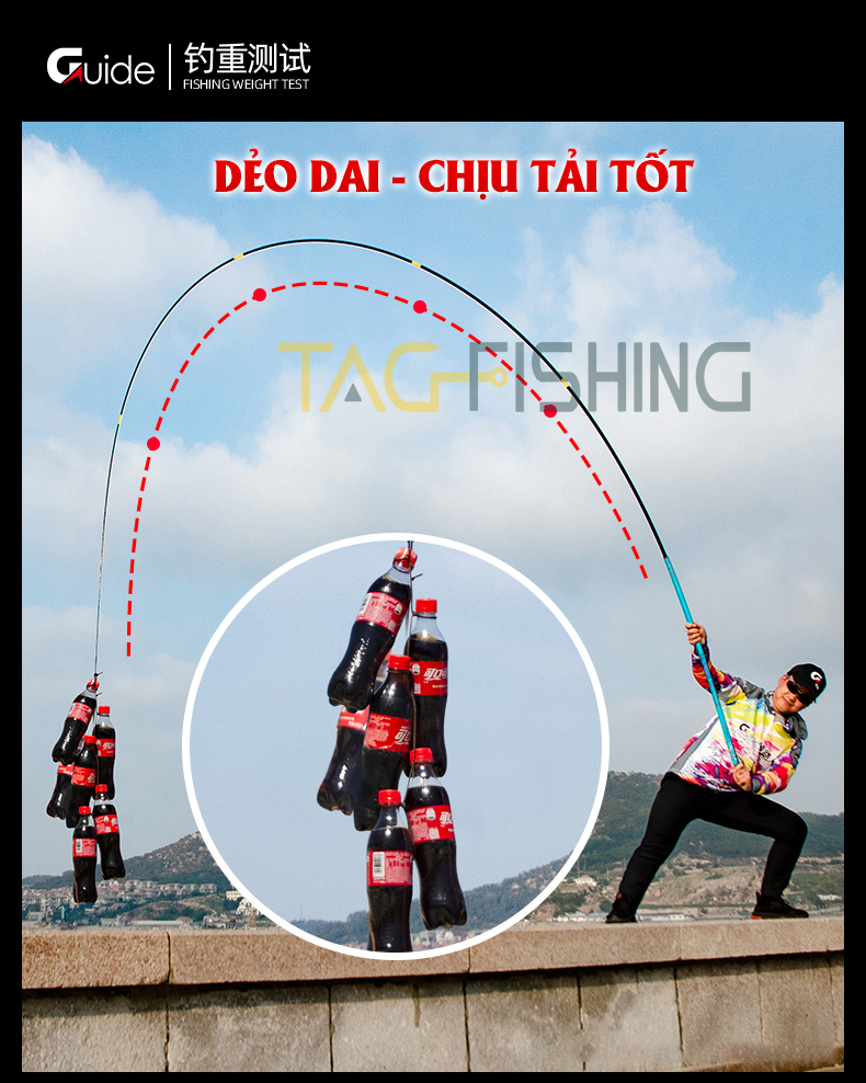 Cần Guide Bashen Thắng Lợi Xanh 6H 19i