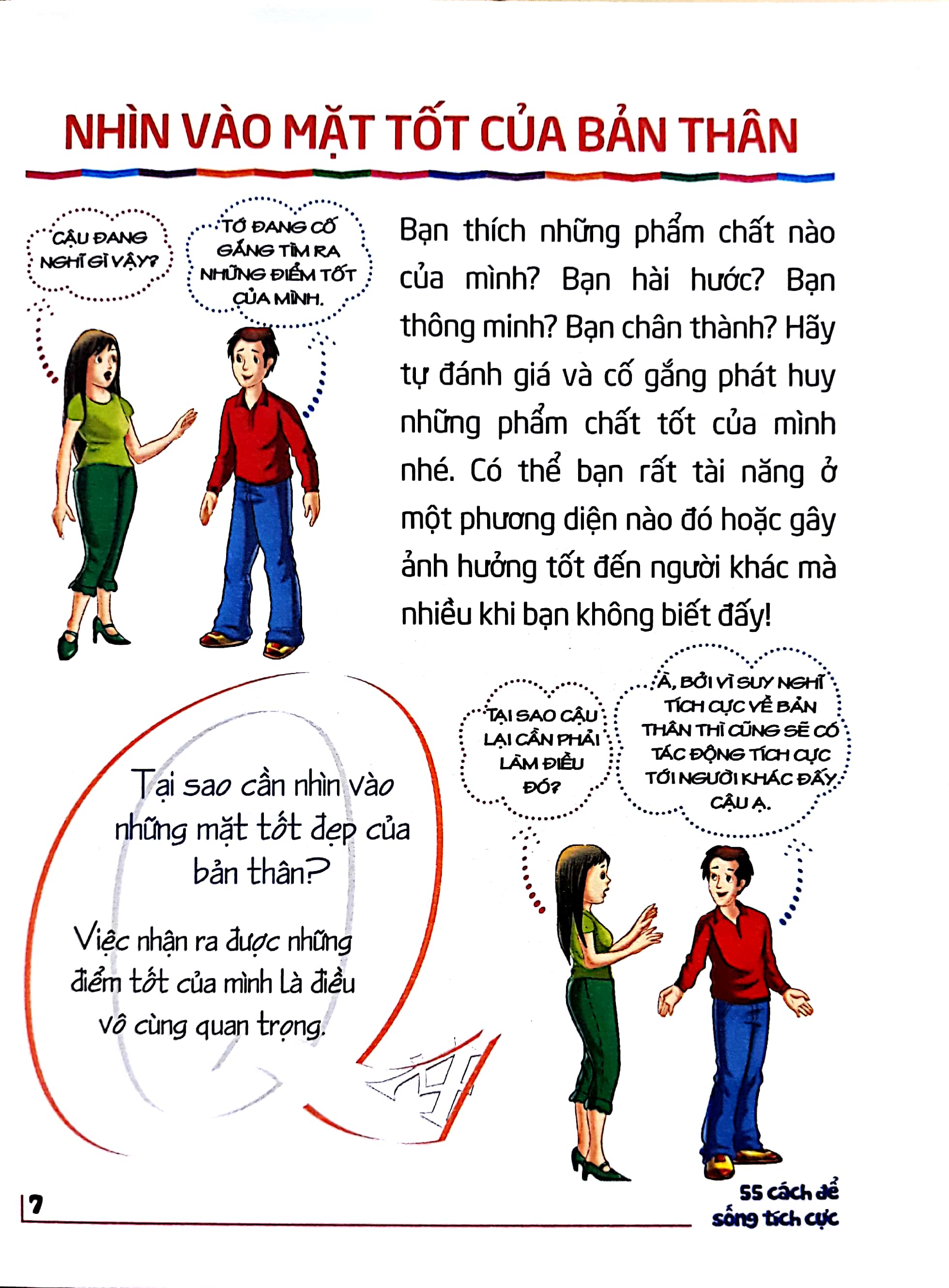 Sách Fahasa - 55 Cách Để Sống Tích Cực