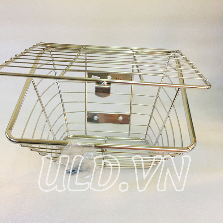 [HCM]RỔ WAVE NHỎ INOXX CÓ NẮP