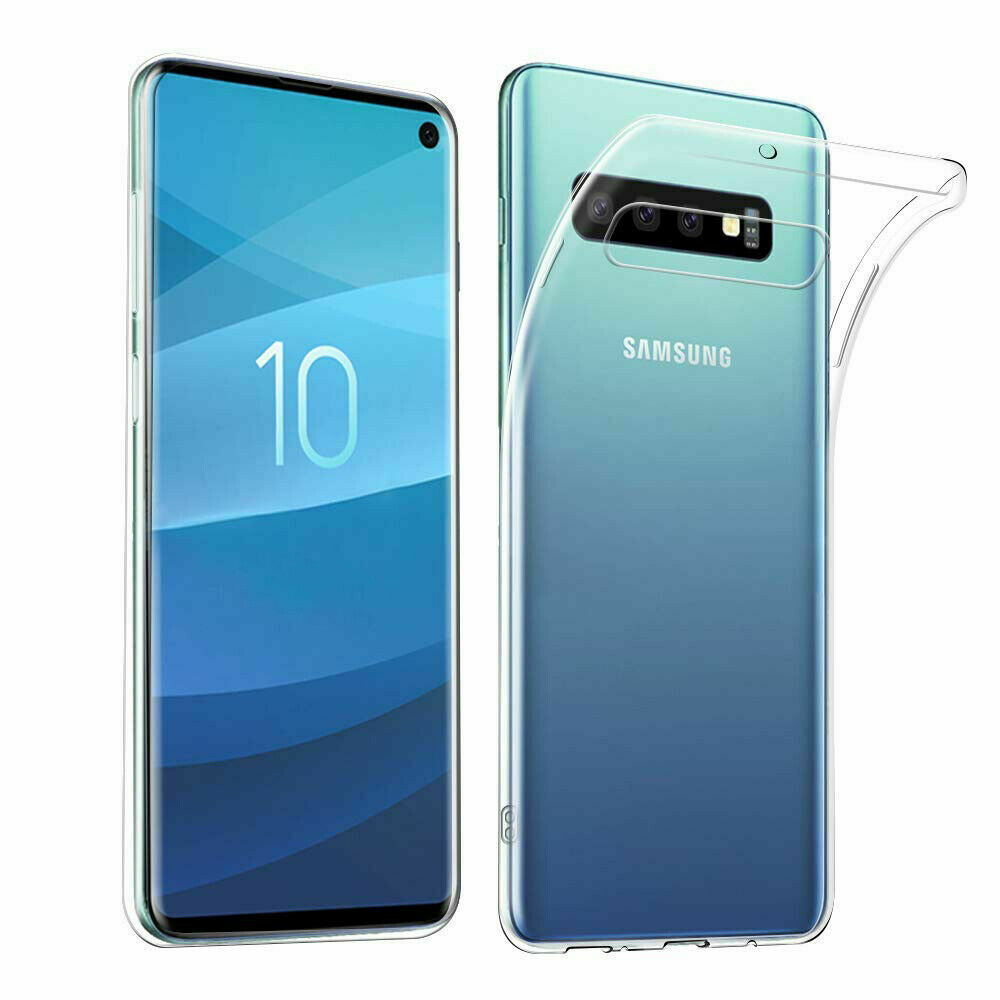Ốp lưng dẻo trong suốt cho Samsung Galaxy S10 Plus (Loại A+ Chống bẩn, chống ố vàng)