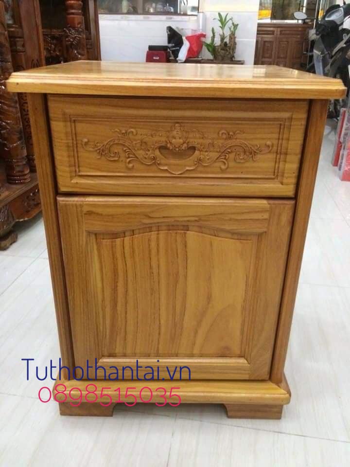 Tủ đầu giường gỗ Gõ Đỏ