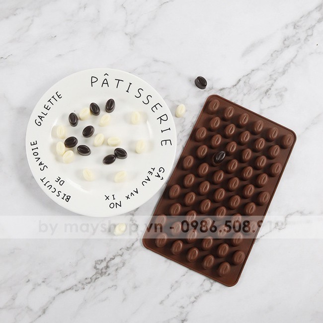 Khuôn silicone Hạt cà phê