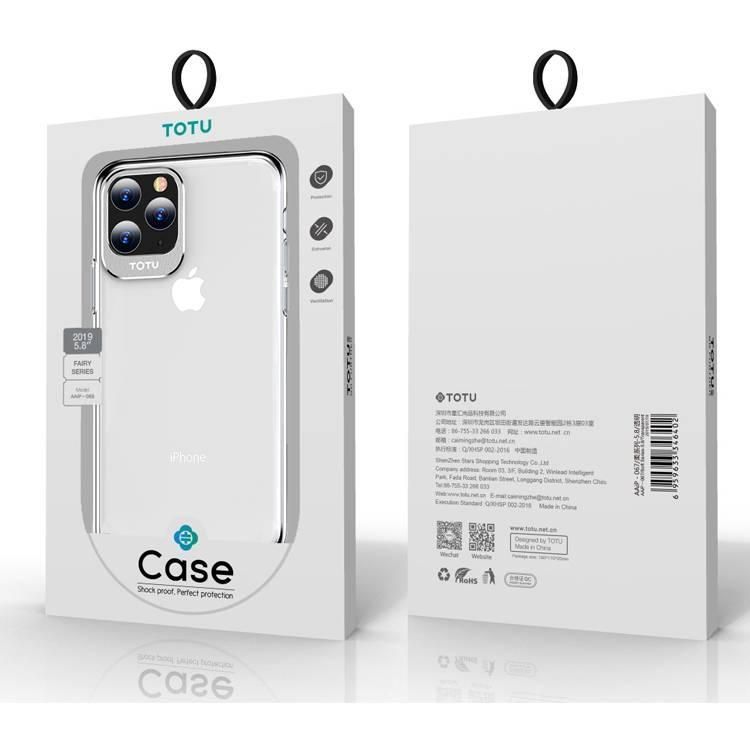 [HCM]Ốp lưng chống sốc cho iPhone 11 Pro Max (6.5 inch) Hiệu Totu Sparkling (Khung viền bảo vệ camera chống trầy xước chống ố vàng tản nhiệt tốt) - Phân phối bởi Hotphukien