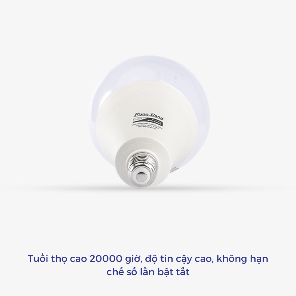Bóng đèn LED bulb 30W Rạng Đông - SAMSUNG ChipLED