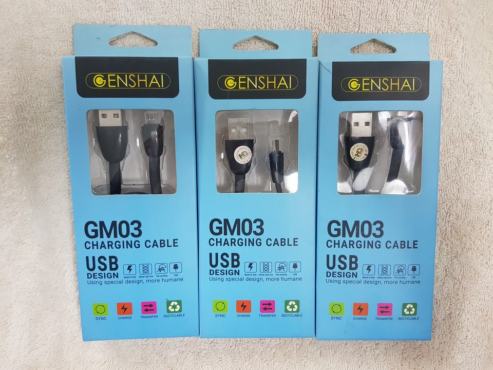Dây cáp sạc điện thoại GENSHAI Micro USB GM03 1 mét