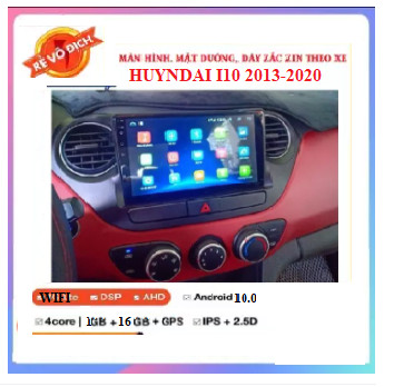 [TẶNG PM VIETMAP S2]Bộ màn hình Hyundai Grand I10 dùng sim 4G-phát wifi hoặc kết nối wifi Màn hình dvd ô tô, Màn hình ô tô android xem Navitel, GPS chỉ đường, TIẾNG VIỆT, màn hình ô tô cảnh báo tốc độ, oto gia re, gia dau dvd ô tô