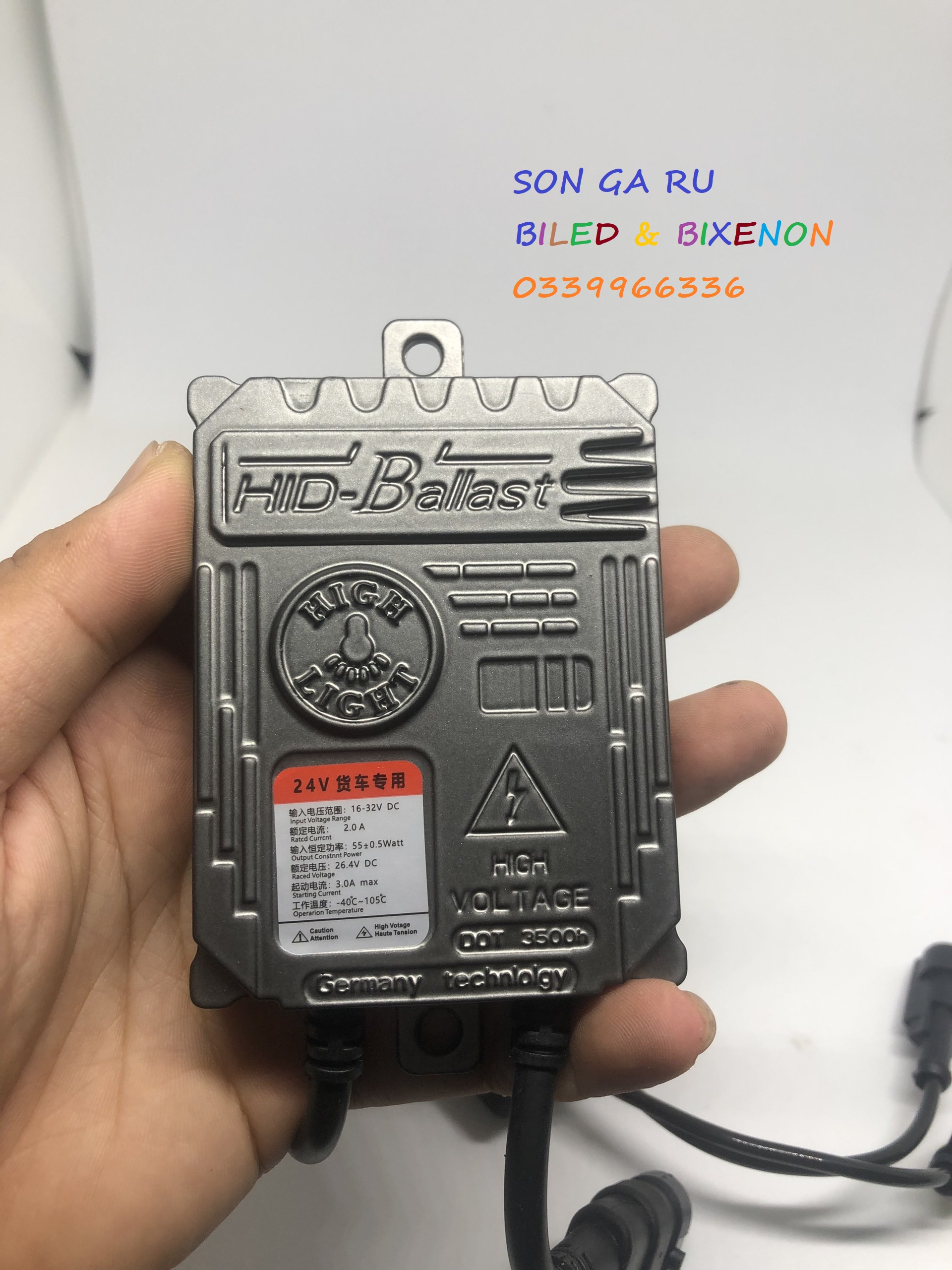 Ballast HID 24v 55w cho đèn xenon