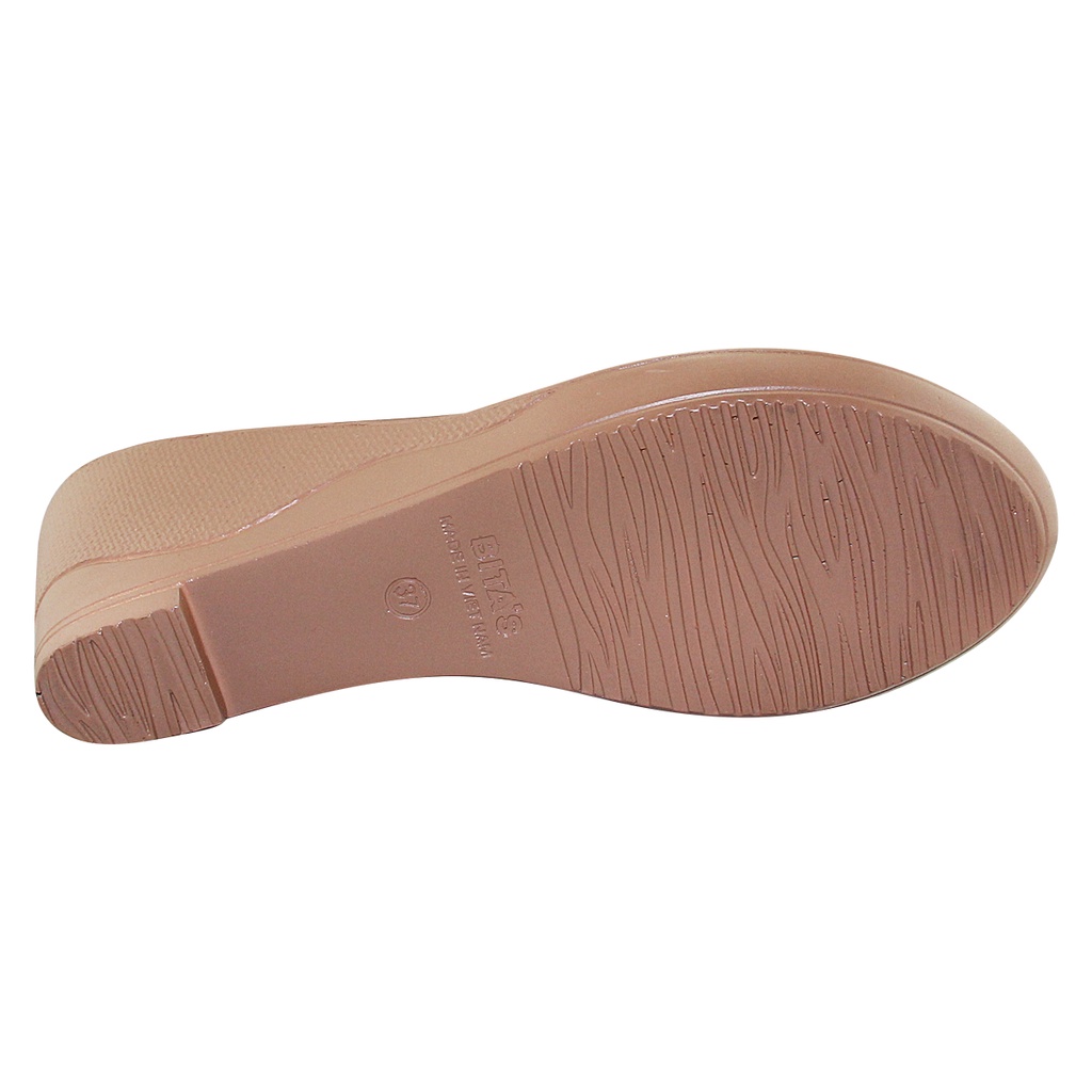 Sandal nữ đế xuồng bitas 6cm SYN.265