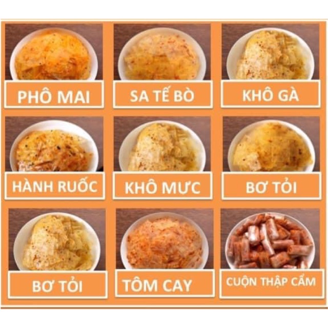 BÁNH TRÁNG Cuộn phô mai 50GRAM