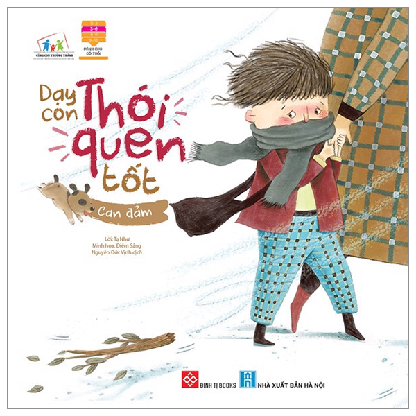 Fahasa - cùng con trưởng thành - dạy con thói quen tốt - can đảm