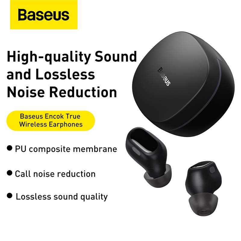 Tai Nghe Bluetooth 5.0 Baseus WM01/WM01 Plus TWS Chống Ồn