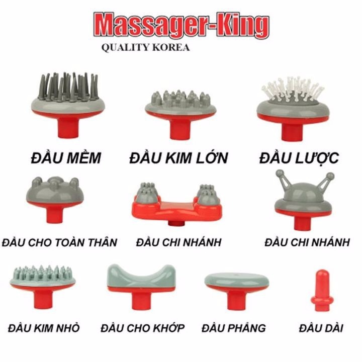 Máy matxa cầm tay 10 đầu