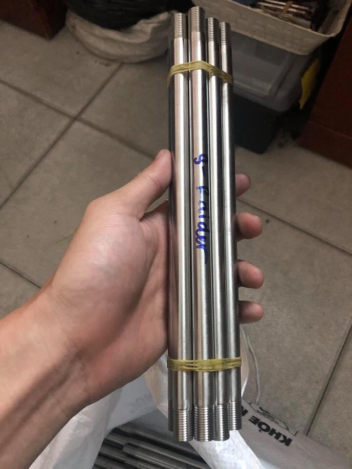 Cặp cốt trước sau có đầu gắn tán ốc  ex,winner,sonic,raider,vario ( mọi xe )