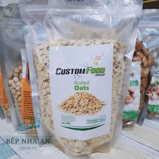 Combo  làm granola 1kg siêu hạt và Yến mạch (500g hạt và 500g ym)