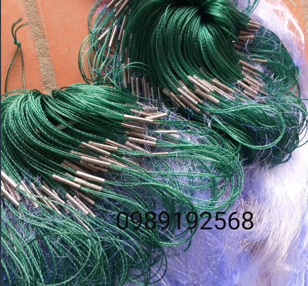Lưới đánh cá 3 lớp then 4 cao1,5m dài 75m