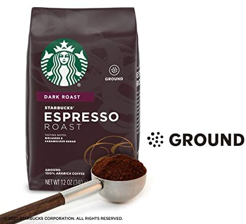 Starbucks Espresso Ground, 100% Arabica, 340g