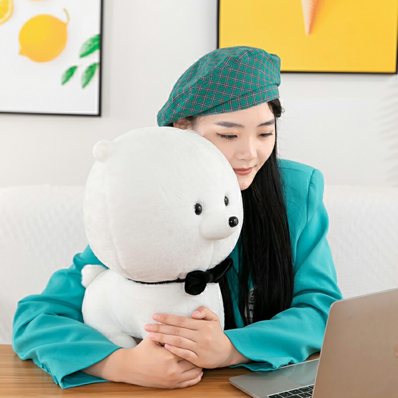 Gấu Bông Chó Poodle Hàng nhập đẹp