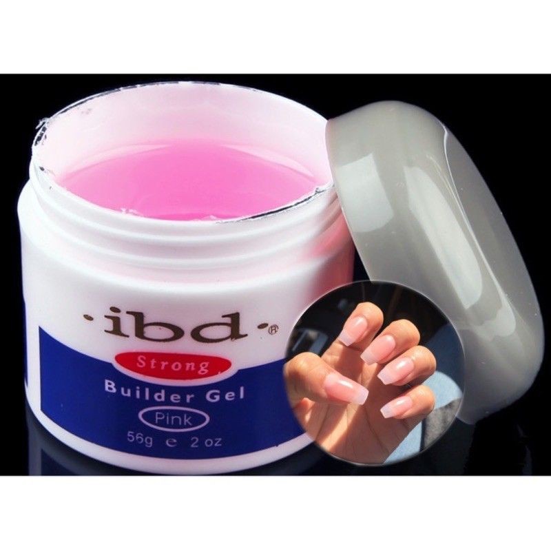 Gel Đắp IBD Đắp Móng Màu Clear Hũ 56g
