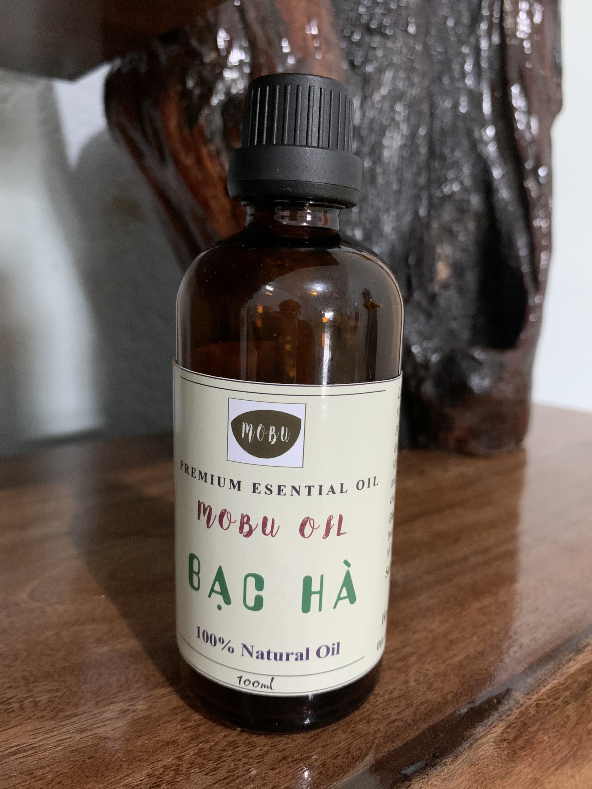 Tinh dầu Bạc Hà MoBu nguyên chất 100ML