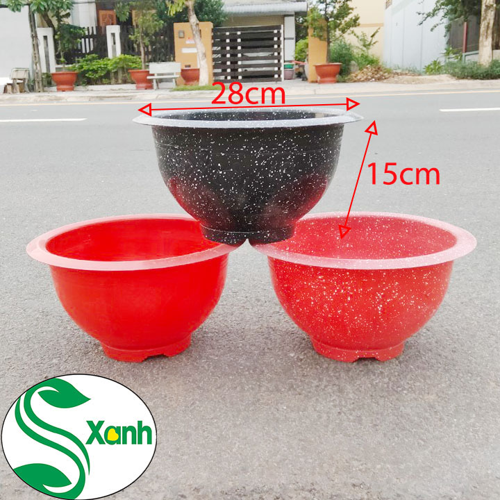 Chậu Nhựa Trồng Cây T28 (280x150mm)