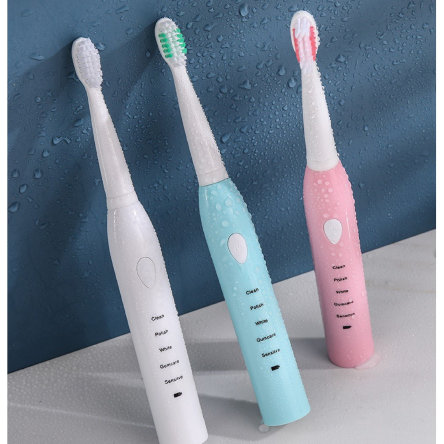 Bàn chải đánh răng điện tự động 5 chế độ, 4 đầu thay thế hàng cao cấp, bàn chải điện người lớn, bàn chải điện trẻ em, bàn chảy điện đánh răng, chống nước, bàn chải đánh răng tự động cho người lớn sử dụng sạc usb