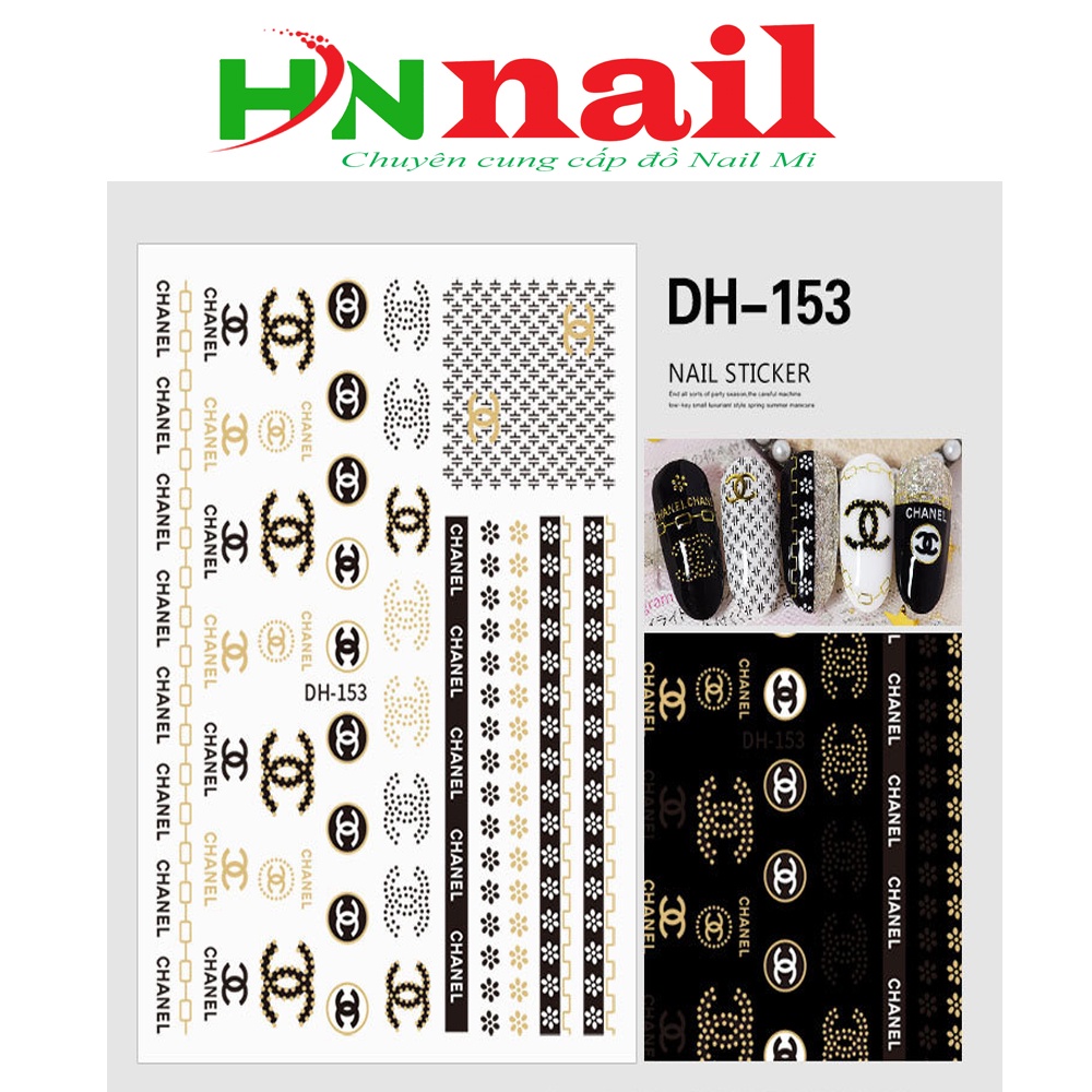 Sticker Gắn Móng Chăm Sóc Trang Trí Móng Làm Đẹp Nail Mi