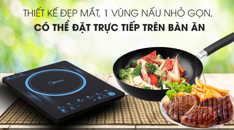 Bếp từ đơn Midea MI-T2117DC