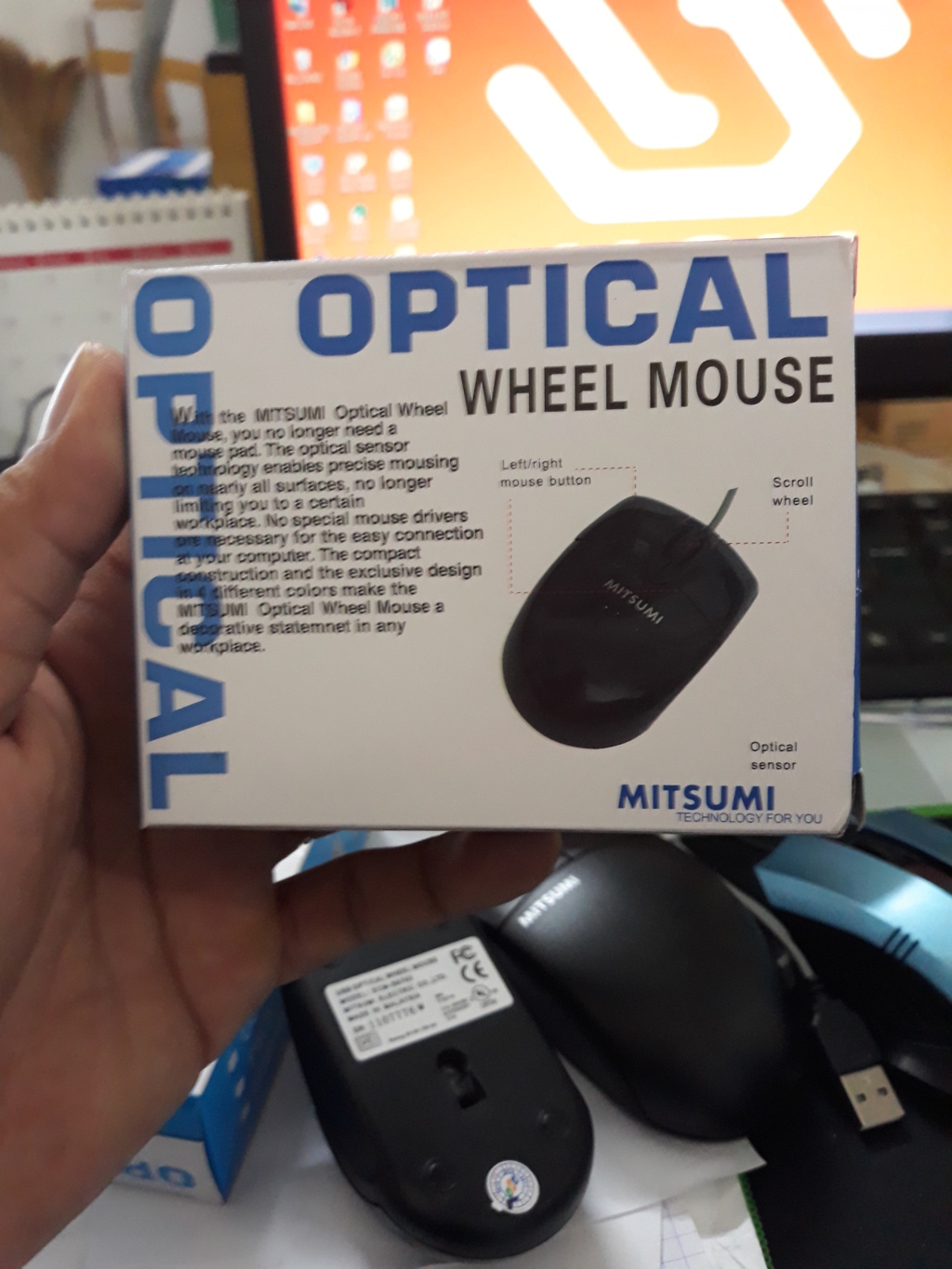 Chuột Mouse Mitsumi nhỏ usb. Hàng OEM