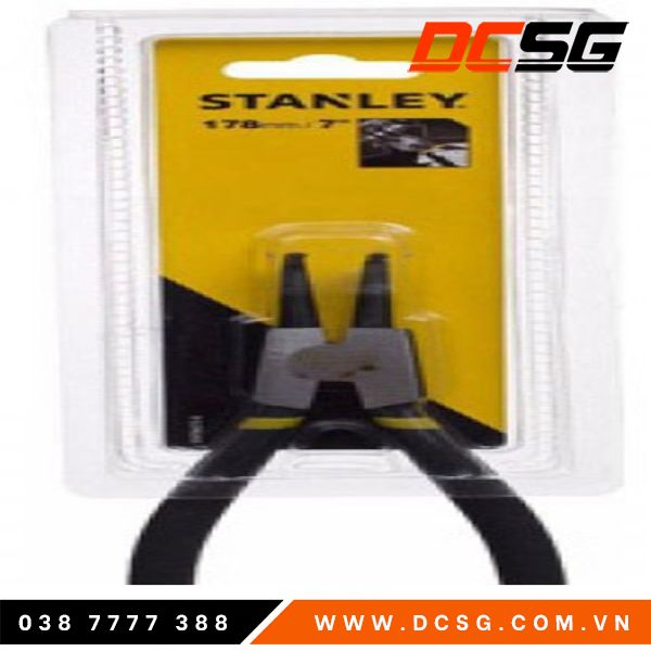 Kềm mở phanh mũi cong 7'' 178mm Stanley 84-272
