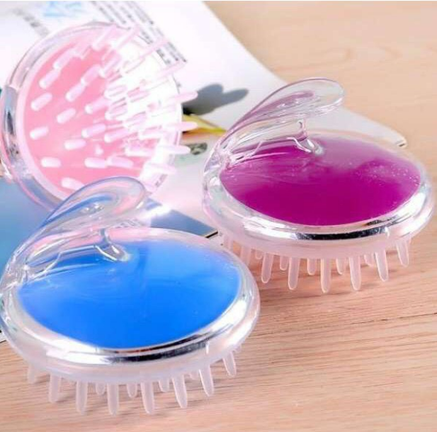 Lược Gội Đầu Massage Silicon