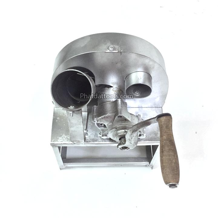 Máy thái hành tỏi xả quay tay