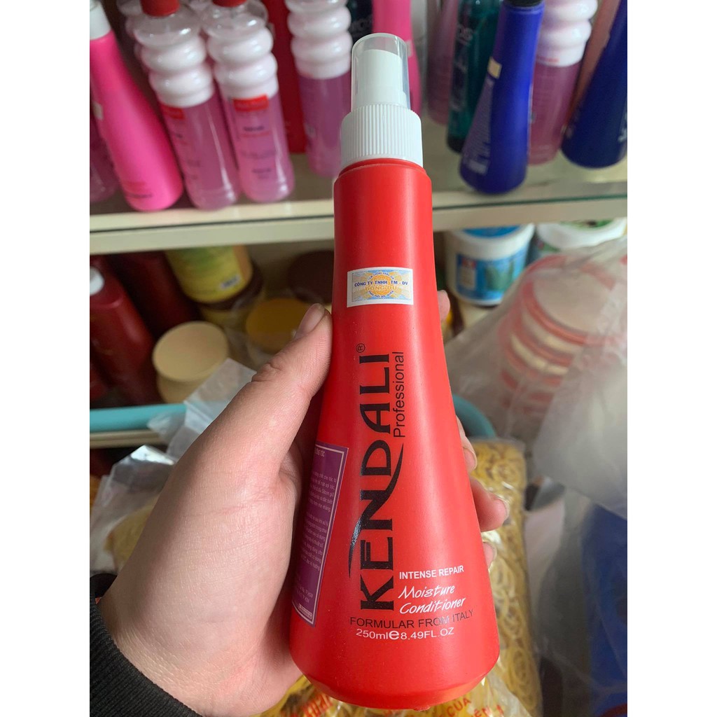 XỊT DƯỠNG TÓC KENDALI ĐỎ 250ML