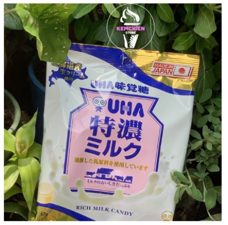 Kẹo sữa bò Tokuno UHA Nhật Bản ( mẫu mới )