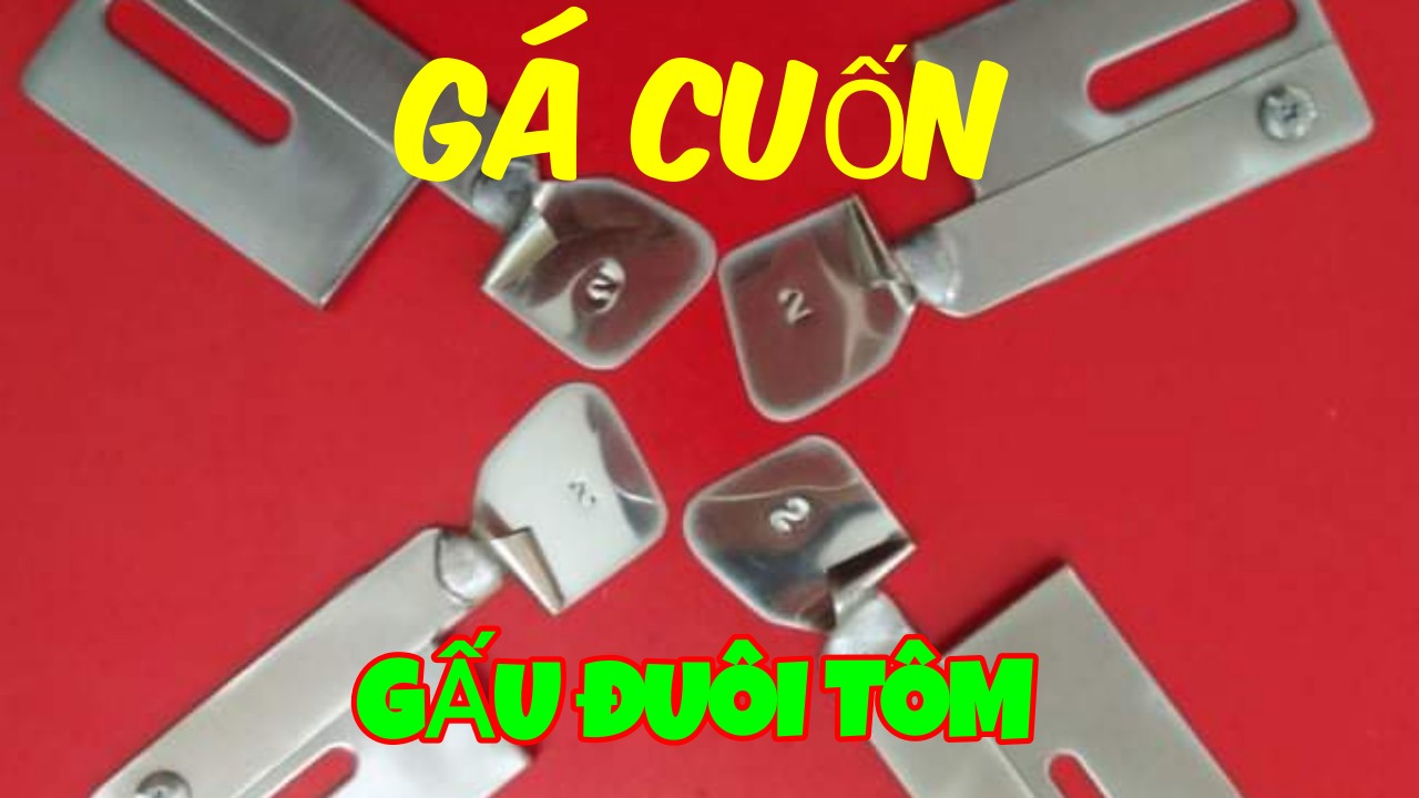 gá cuốn gấu đuôi tôm