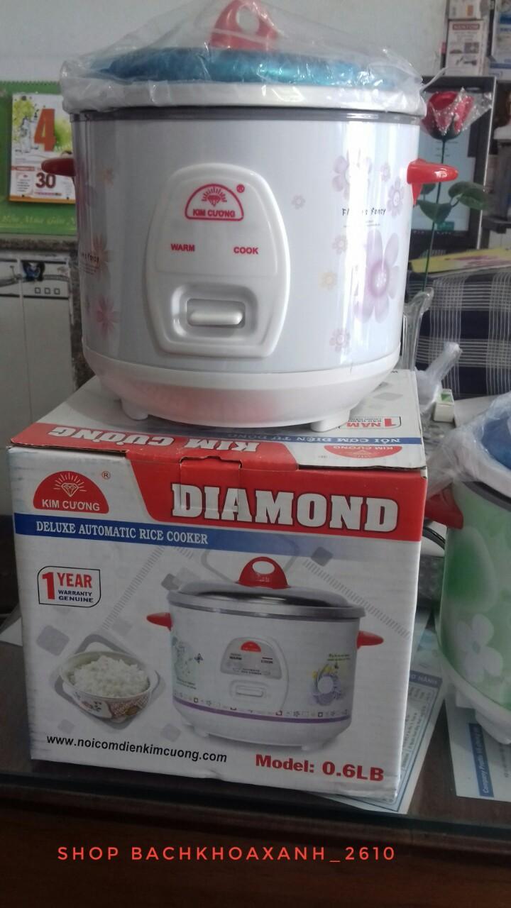 Nồi cơm Kim cương 0.6l Bảo hành 12 tháng
