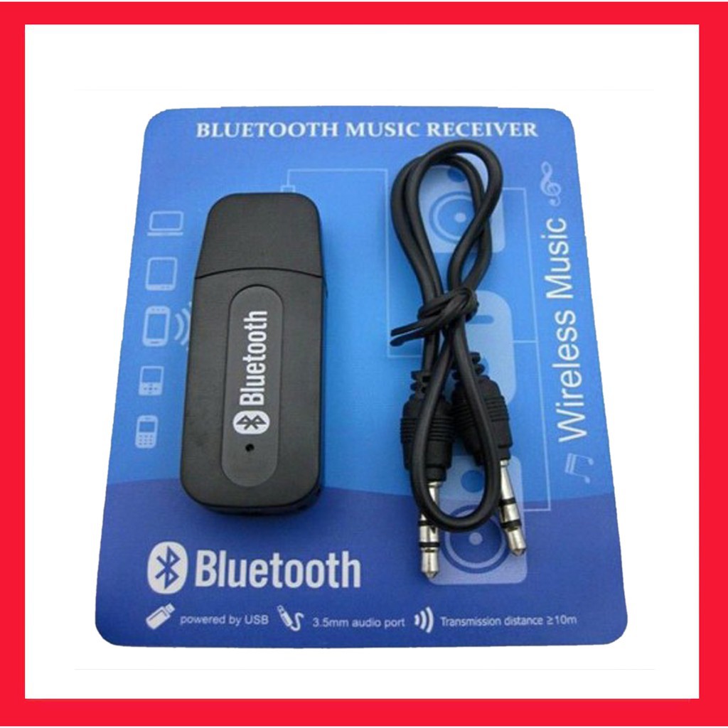 USB bluetooth YET-M1 - biến LOA THƯỜNG thành LOA BLUETOOTH (sử dụng cho loa, amply, oto...)