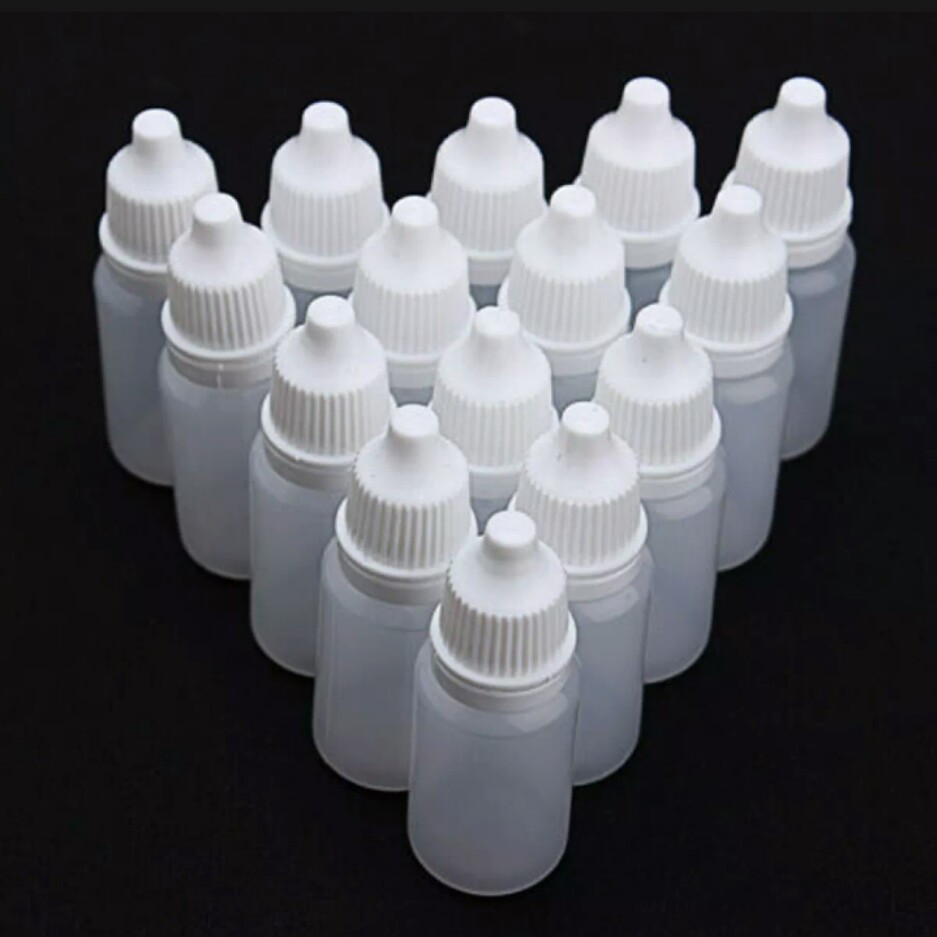 CHAI NHỰA 10ML CHIẾT CHẤT LỎNG ( CHAI NHỎ MẮT) (10 CHAI)