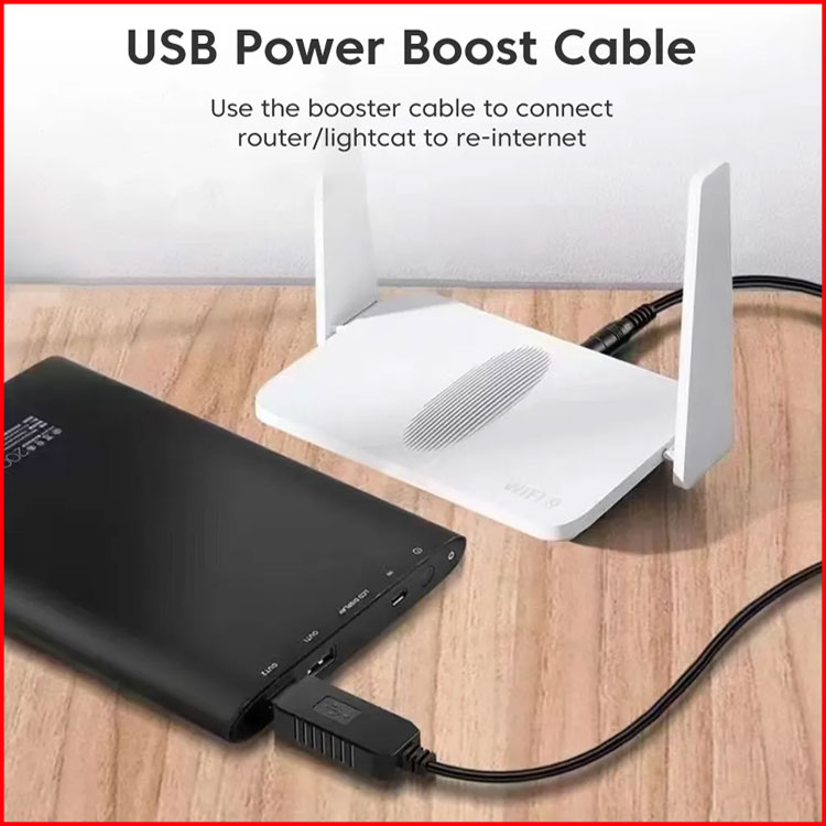 Dây chuyển đổi nguồn USB 5V sang 8.4V DC