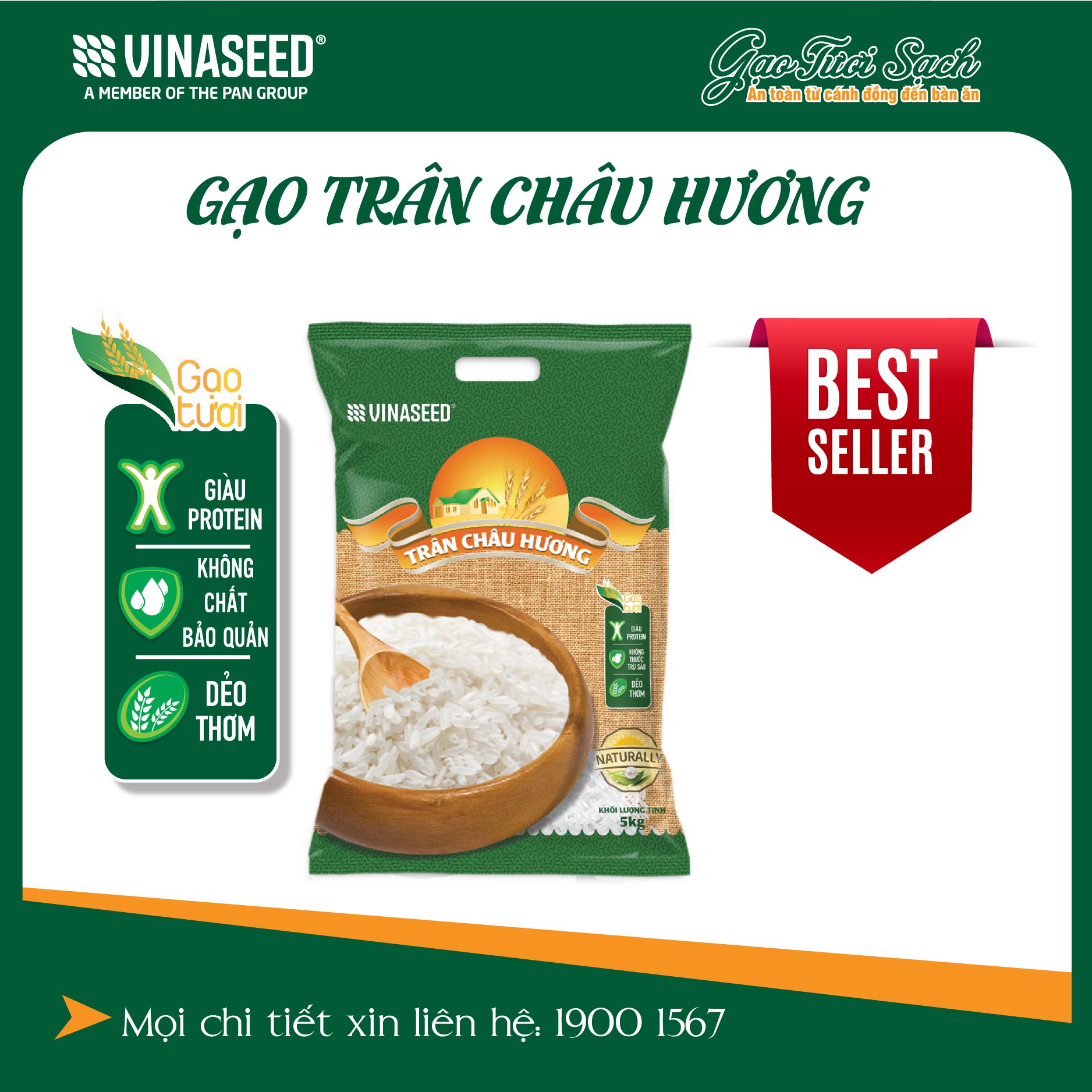 Gạo Thơm RVT