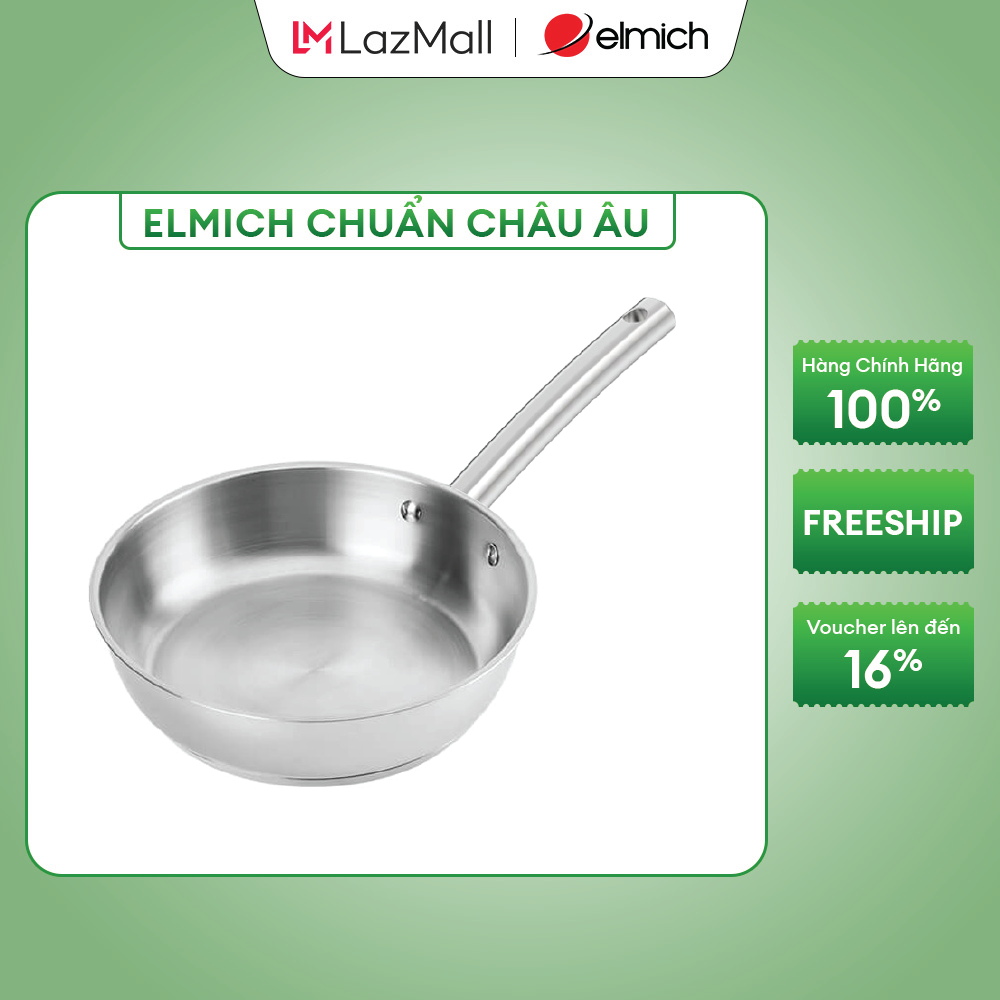 (Chỉ 25-29.10)Chảo inox 304 đáy Impact Elmich EL-2860IN…