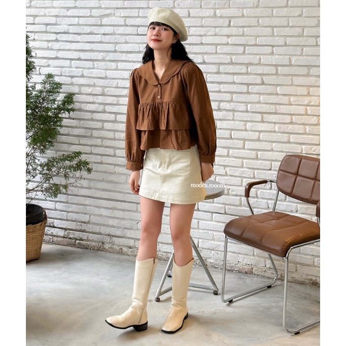 Chân váy túi trước Lumi MOD261222