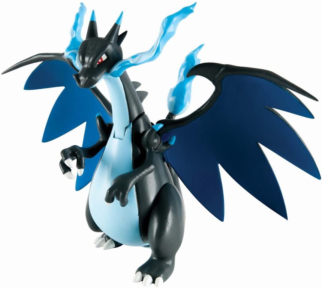 Gấu bông pokemon rồng lửa mega charizard X (25cm) hàng cao cấp loại 1
