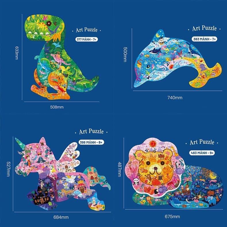 GHÉP HÌNH NGHỆ THUẬT - PUZZLE ANIMAL