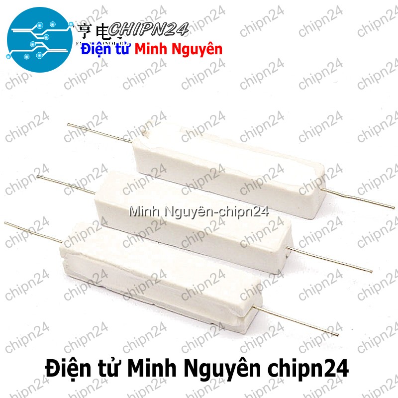 [2 con] (F140) Điện Trở Sứ 20R 10W