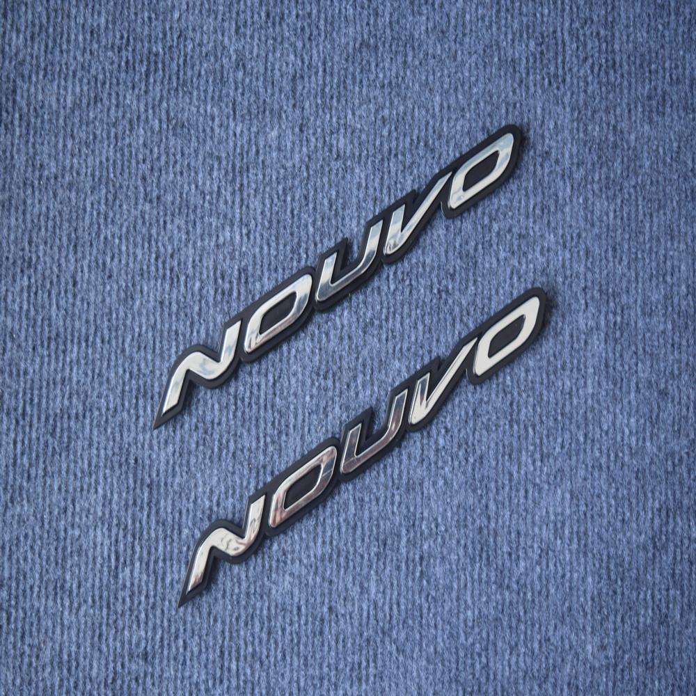 [HCM][BAO ĐỔI TRẢ] CẶP TEM CHỮ NỔI LOGO NOUVO MẪU NHƯ ZIN SIÊU BỀN