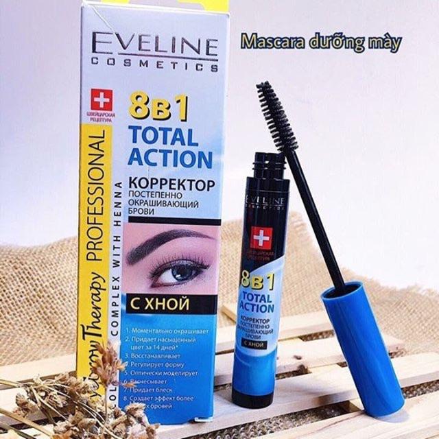 Huyết Thanh Dưỡng Mày Eveline 8in1 total action