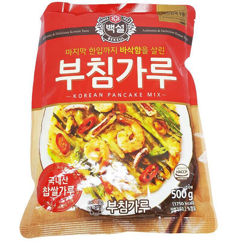 Bột Chiên Bánh Xèo Bánh Hành CJ FOODS Gói 500 gram- Nhập Khẩu Hàn Quốc
