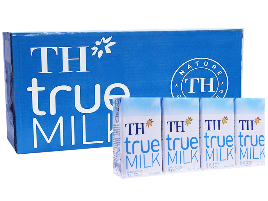 Sữa Tươi TH true Milk Hộp 180ml ( Thùng 48 hộp )