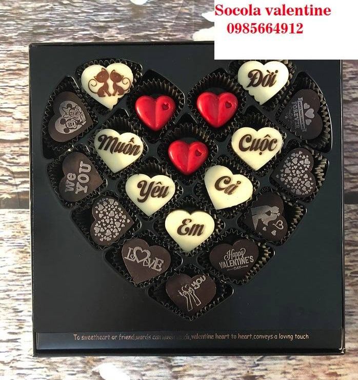 Socola valentine Mẫu SNH45